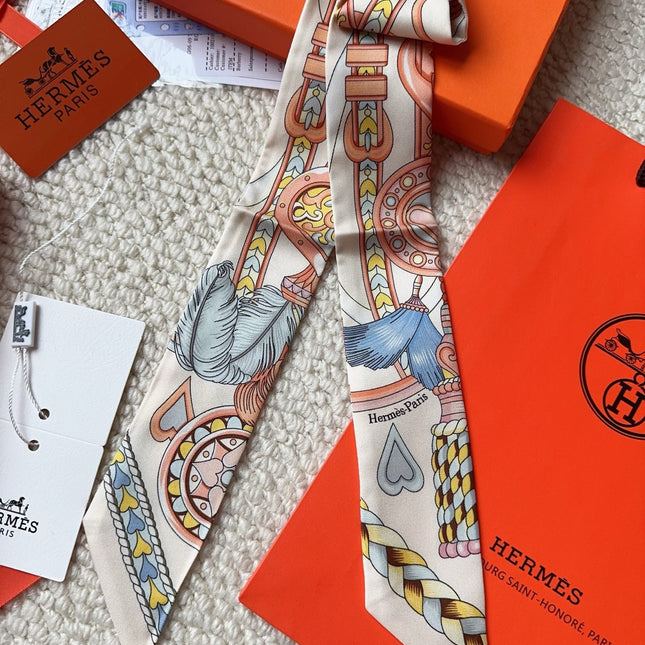 HERMES 26S SCARF 86 IN SILK 309640