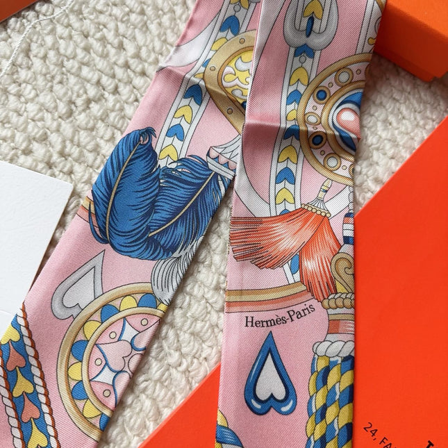 HERMES 26S SCARF 86 IN SILK 309642