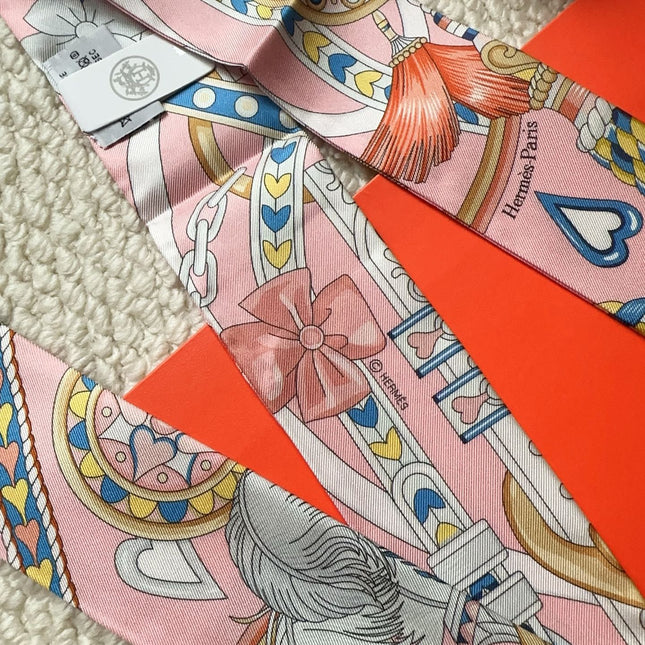 HERMES 26S SCARF 86 IN SILK 309642