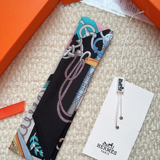 HERMES 26S SCARF 86 IN SILK 309643