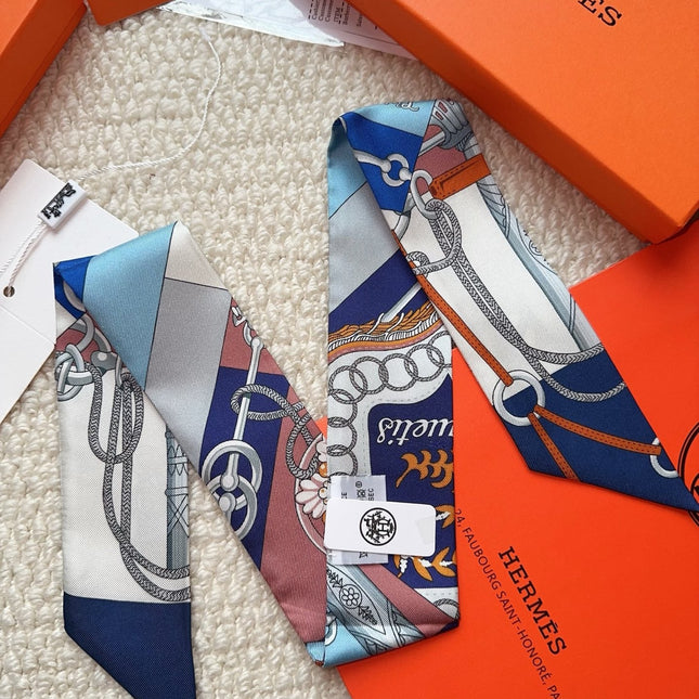 HERMES 26S SCARF 86 IN SILK 309644