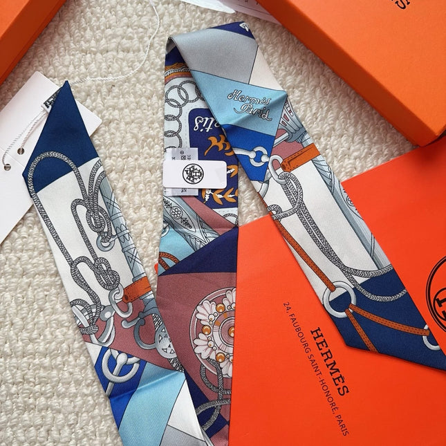 HERMES 26S SCARF 86 IN SILK 309644