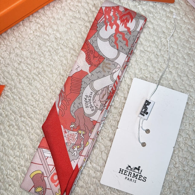 HERMES 26S SCARF 90 IN SILK 309653