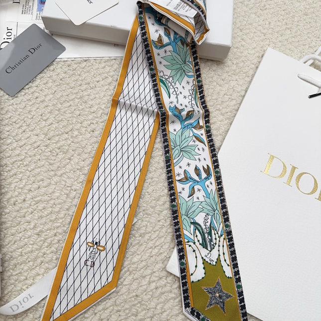 DIOR 26S SCARF 86CM IN SILK 311737
