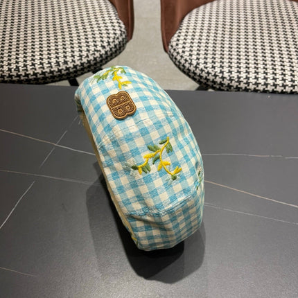 BALENCIAGA 26S PLAID BERET STYLE 7