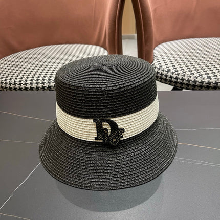 DIOR 26S SHORT BRIM STRAW HAT STYLE 76