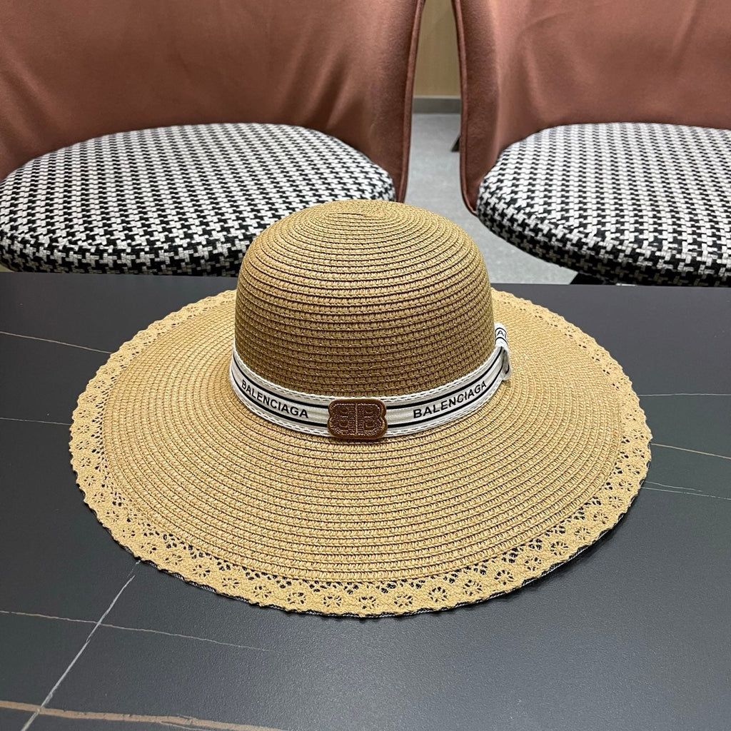 BALENCIAGA 26S WIDE-BRIMMED HAT STYLE 107