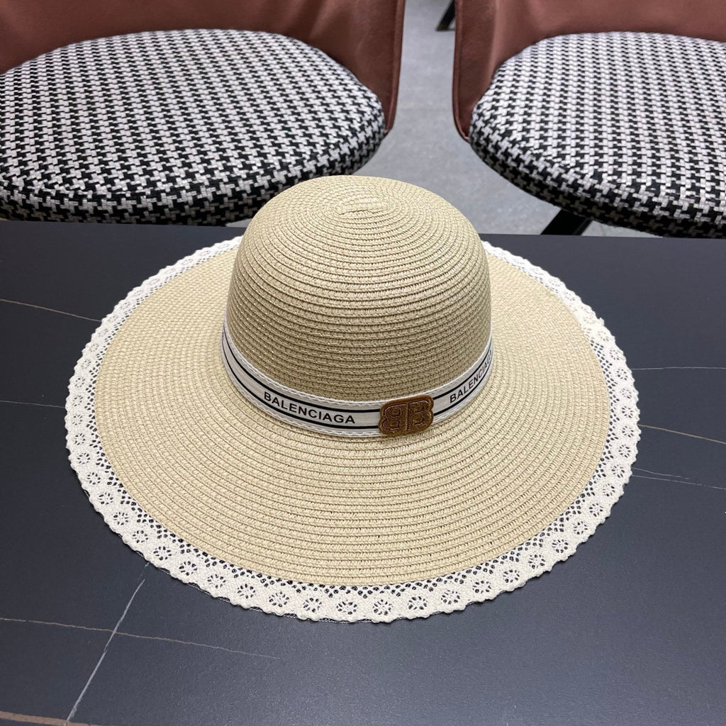 BALENCIAGA 26S WIDE-BRIMMED HAT STYLE 109