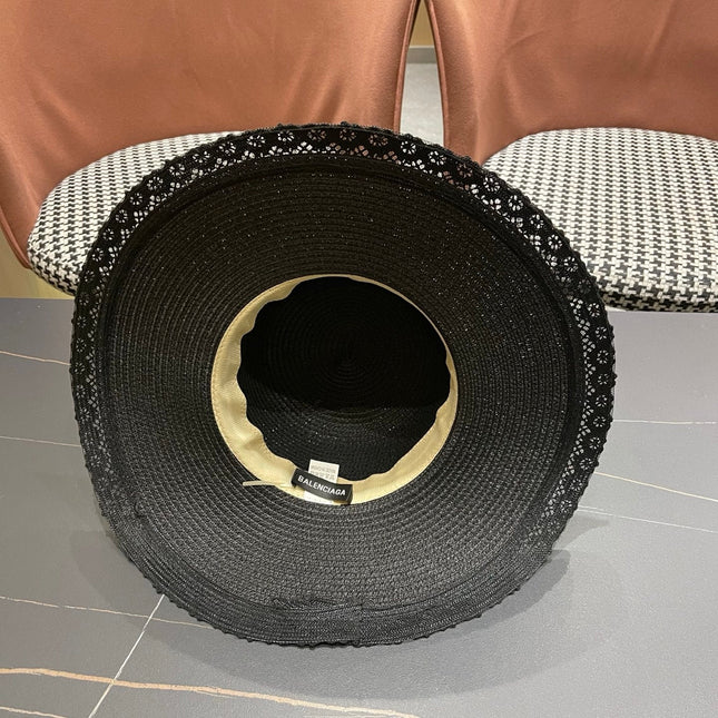 BALENCIAGA 26S WIDE-BRIMMED HAT STYLE 108