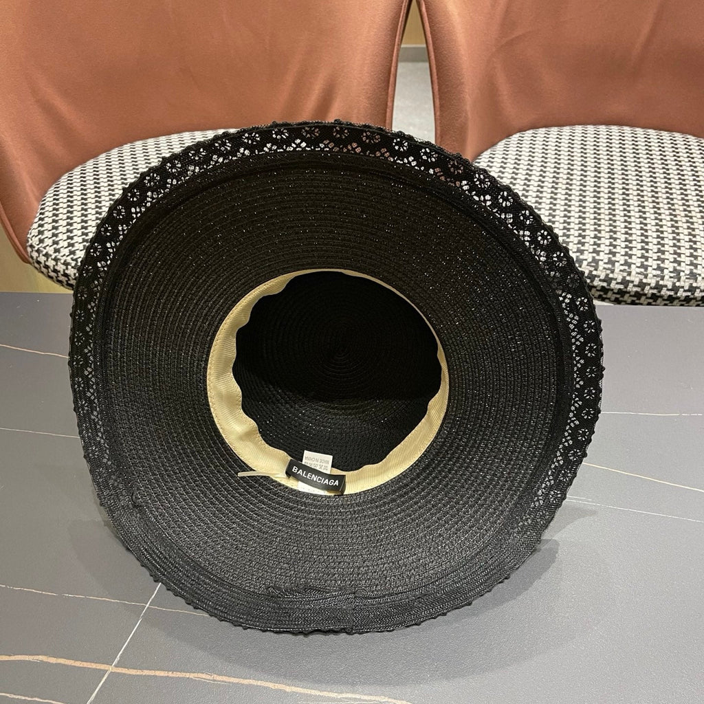 BALENCIAGA 26S WIDE-BRIMMED HAT STYLE 108