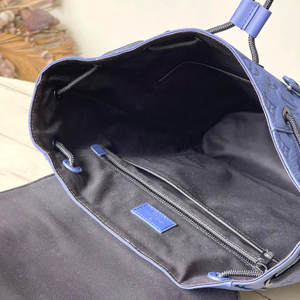 CHRISTOPHER MM 44 IN SAPPHIRE BLUE TAURILLON