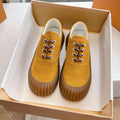 LV ARCHLIGHT SKATE SNEAKER IN HARVEST GOLD EMBOSSED SUEDE