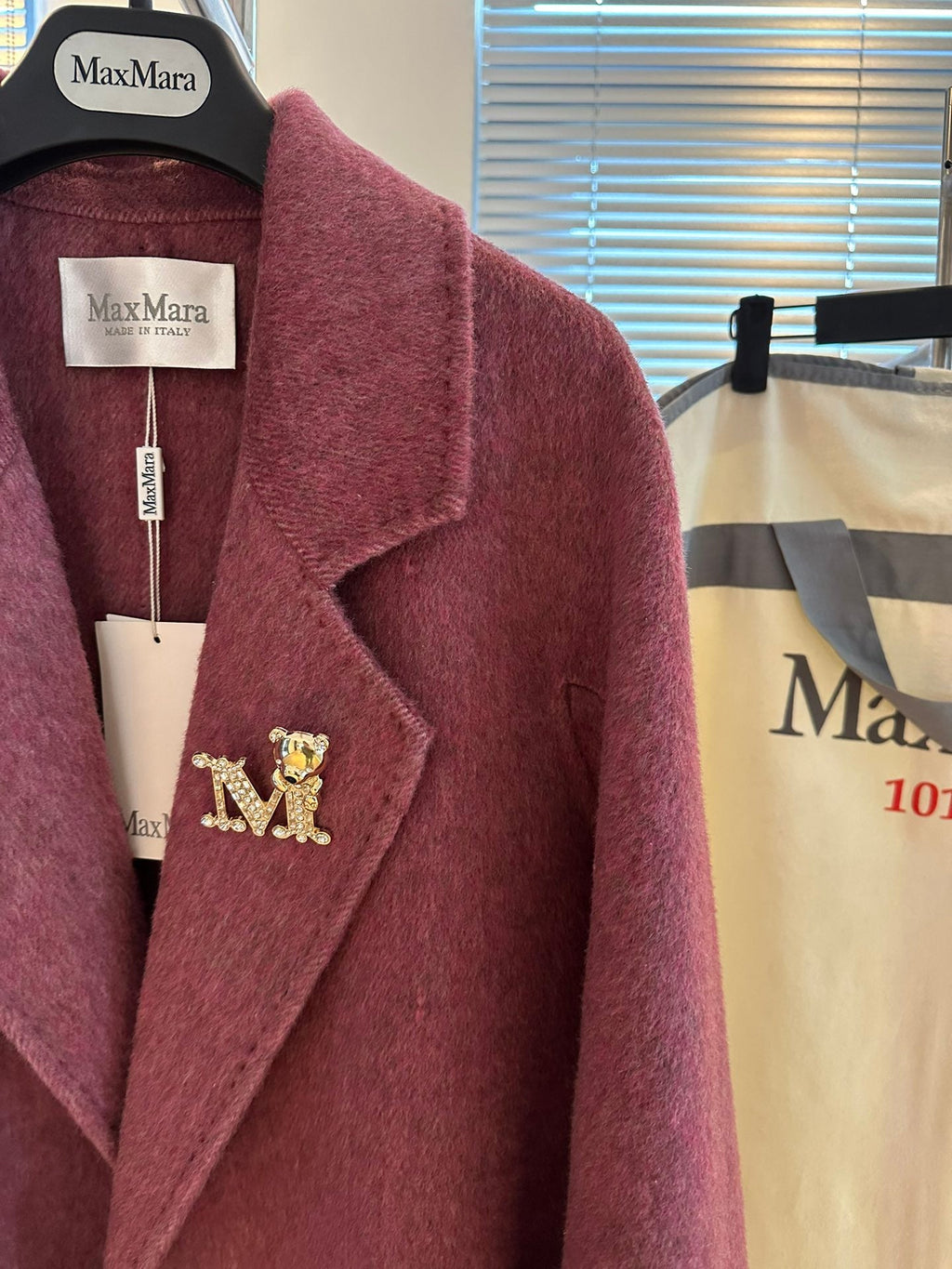 MAX MARA 25S CASHMERE COAT 198