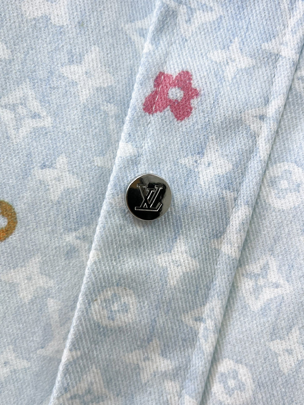 LV BUE PASTEL MONOGRAM DENIM JACKET 239527