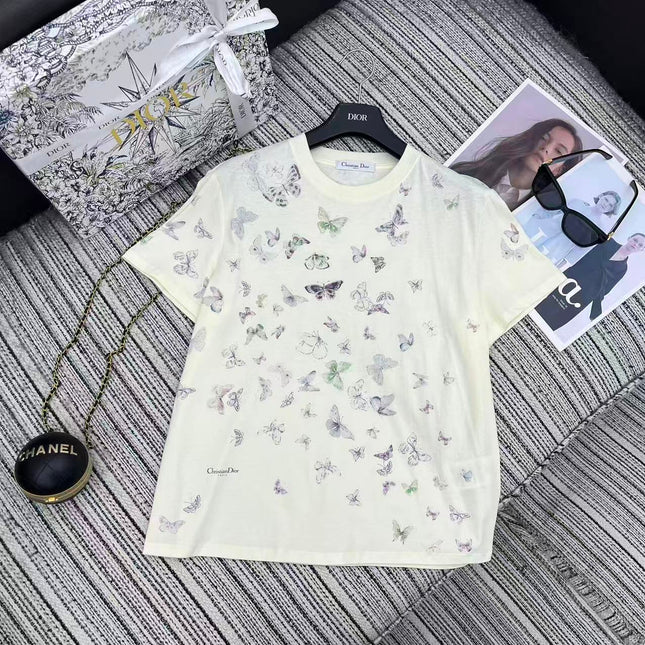 DIOR 25S SHORT-SLEEVE CREW NECK T-SHIRT 839