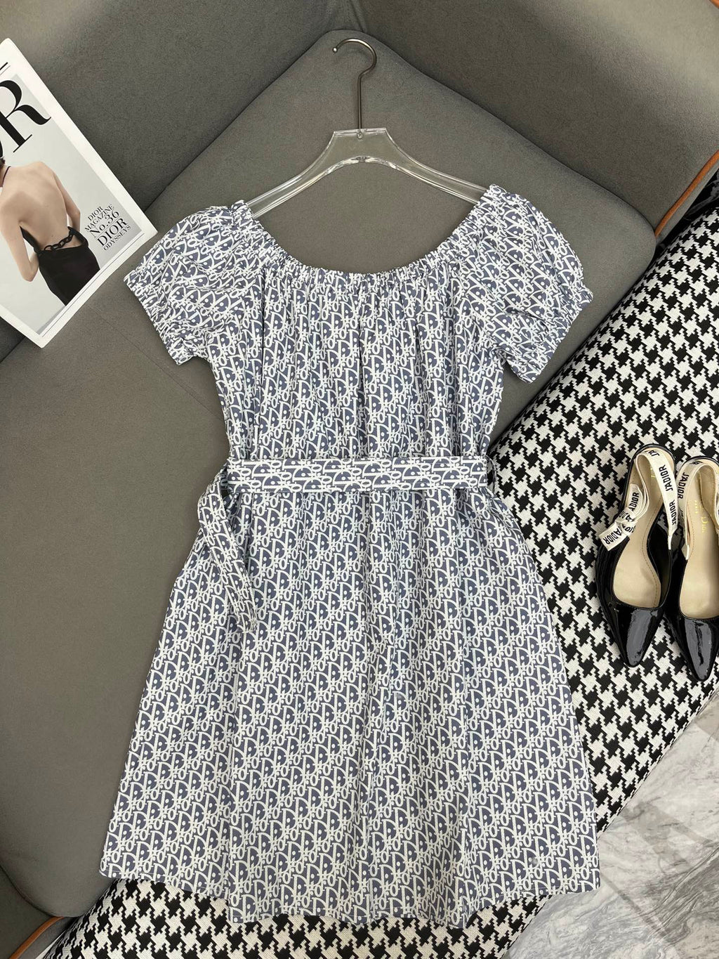 DIOR DRESS WITH BELT 269130