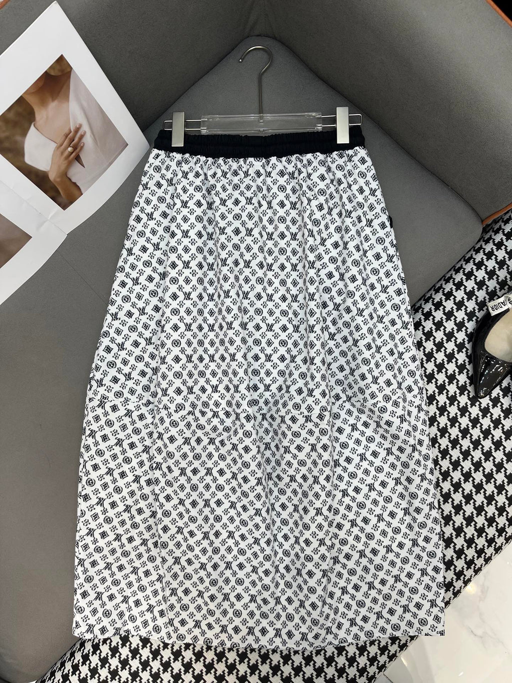 LV ELASTIC WAIST SKIRT 269019