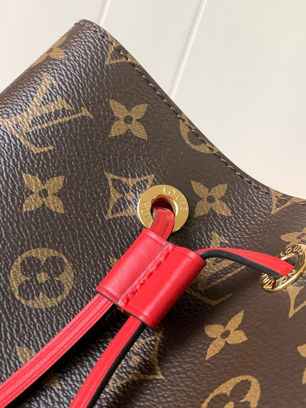 LV 26S GASTON BAG 26 IN BROWN MONOGRAM CANVAS STYLE 2