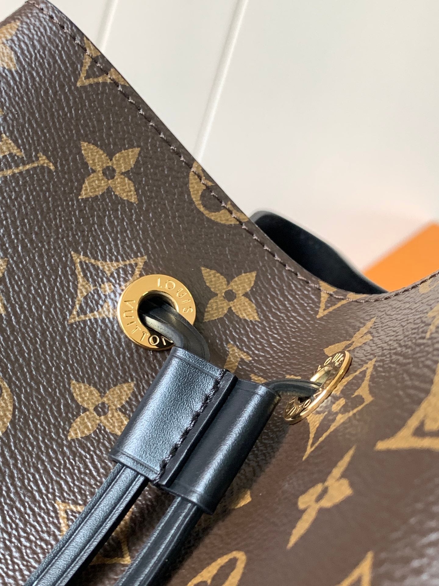 LV 26S GASTON BAG 26 IN BROWN MONOGRAM CANVAS STYLE 3