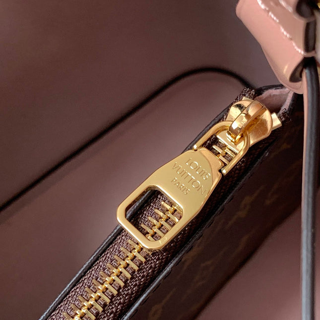 LV 26S GASTON BAG 26 IN BROWN MONOGRAM CANVAS STYLE 4