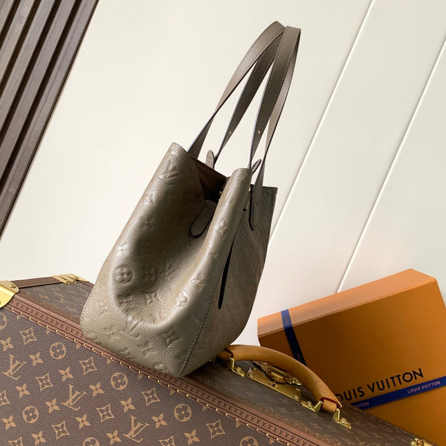 LV ALL IN ONE SHOULDER BAG 56 IN BROWN CALFSKIN