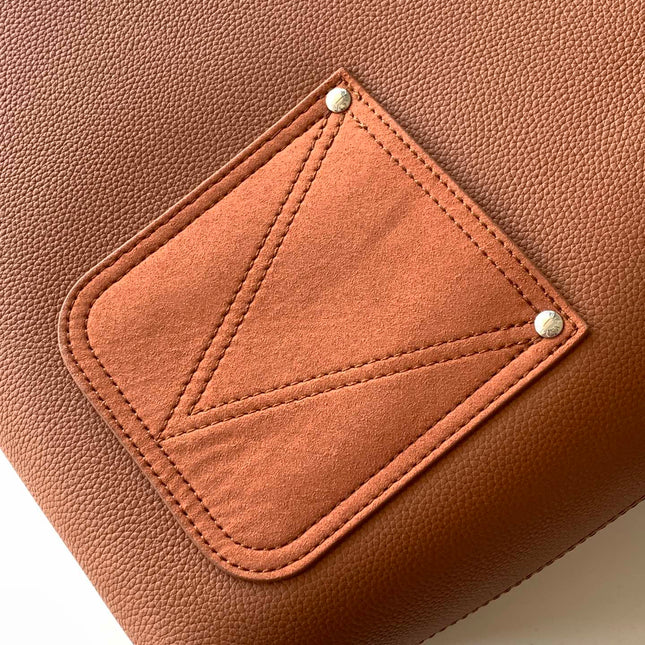 LV 26S VERSO HOBO BAG 33 IN BURNT ORANGE CALFSKIN