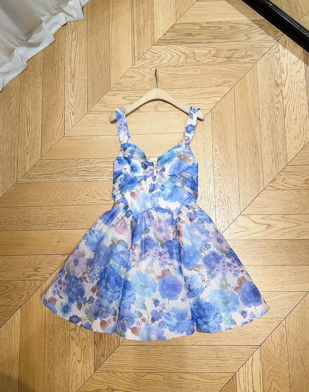ZIMMERMANN 26S PATTERNED SPAGHETTI STRAP DRESS STYLE 74