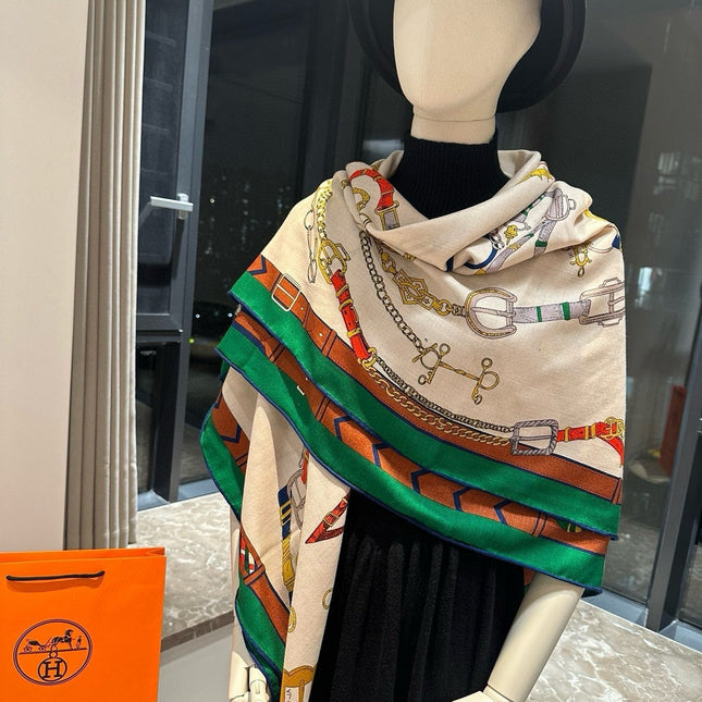 SCARF 140 CM COLORFUL 387901