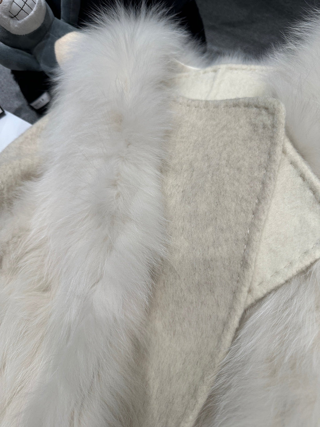 CHANEL 25S REVERSIBLE FOX FUR JACKET 592