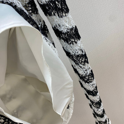 DIOR 25S MARINIERE RUFFLED SWEATER STYLE 174