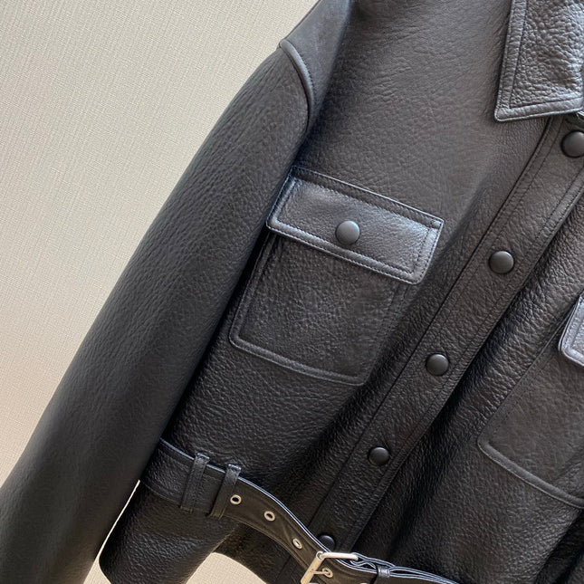 YSL 25S LEATHER JACKET STYLE 164