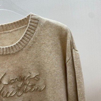 LV 25S KNIT SWEATER 0122