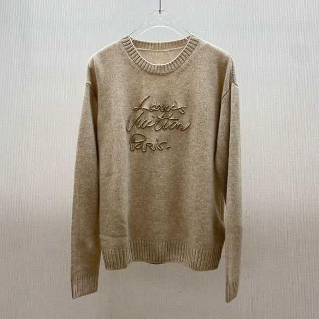 LV 25S KNIT SWEATER 0122