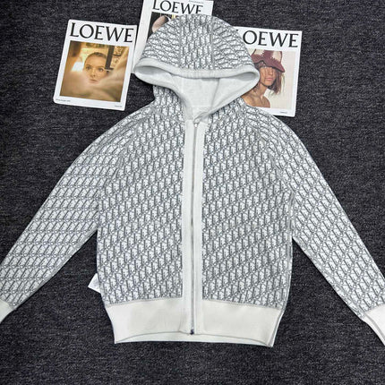 DIOR 25S HOODED KNIT JACKET STYLE 370