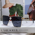 CYCLONE SUNGLASS Z1700U IN GOLD METAL BLACK LENSES