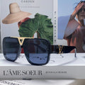 EVIDENCE SUNGLASSES 574719 IN BLACK ACETATE