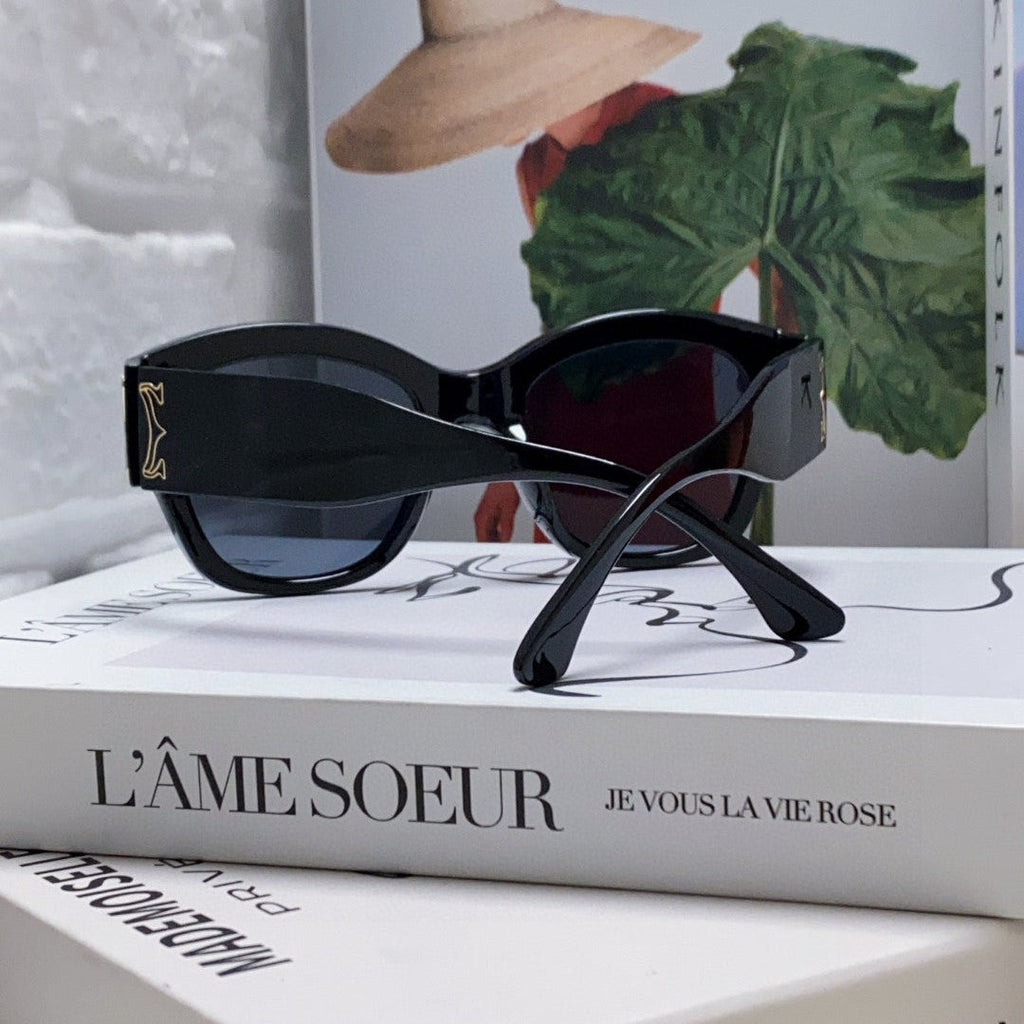 CHUNKY SQUARE FRAME SUNGLASSES 533149 IN ACETATE