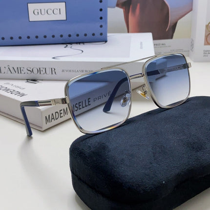 SQUARE FRAME SUNGLASSES 576880 IN METAL