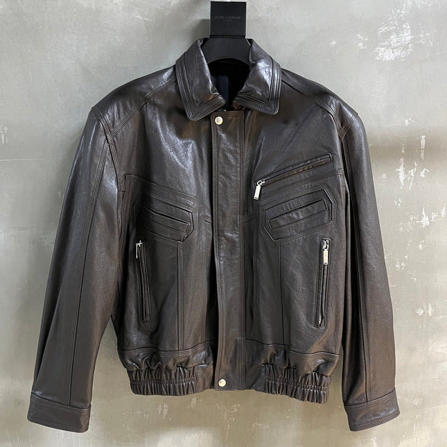 YSL 25S LEATHER JACKET STYLE 220