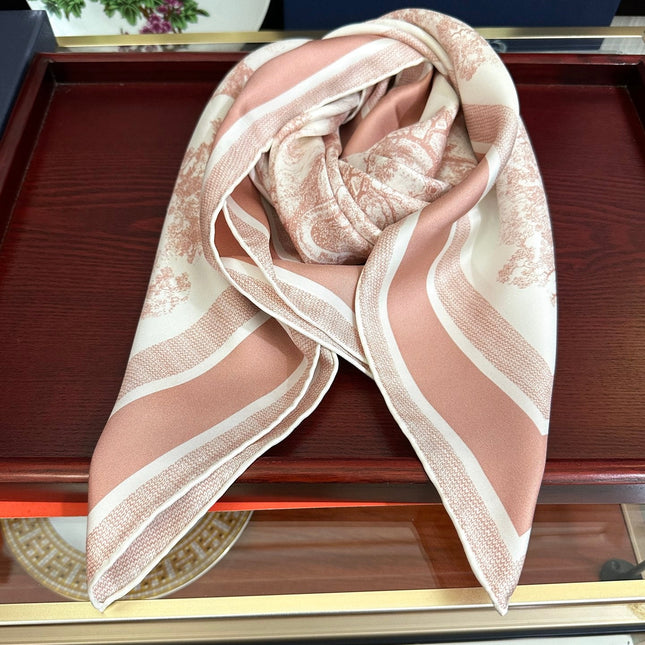 DIOR 26S SCARF 90CM IN SILK 313455