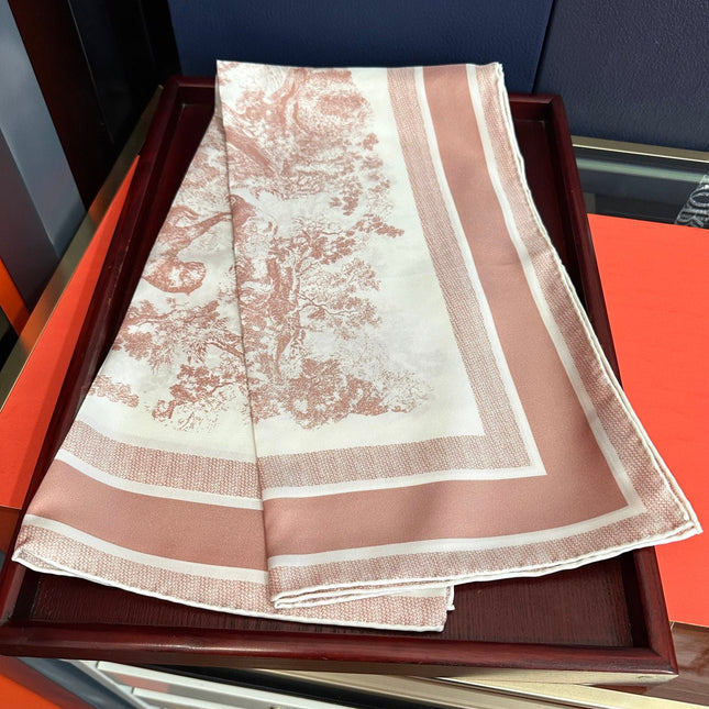 DIOR 26S SCARF 90CM IN SILK 313455