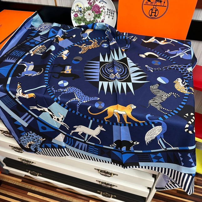 HERMES 26S SCARF 90 IN SILK 303330