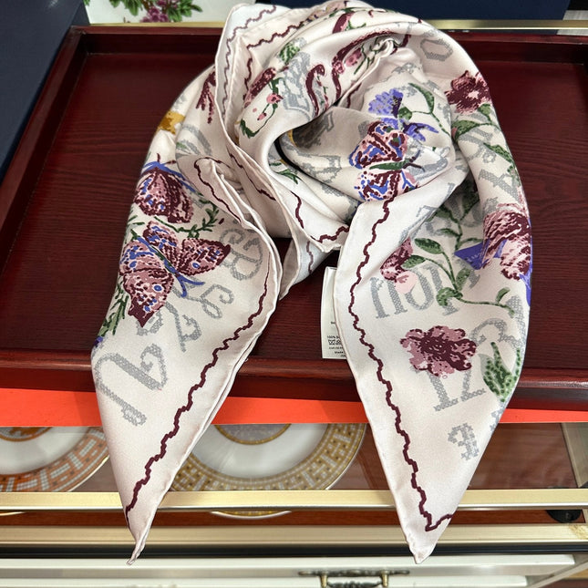 DIOR 26S SCARF 90CM IN SILK 312029