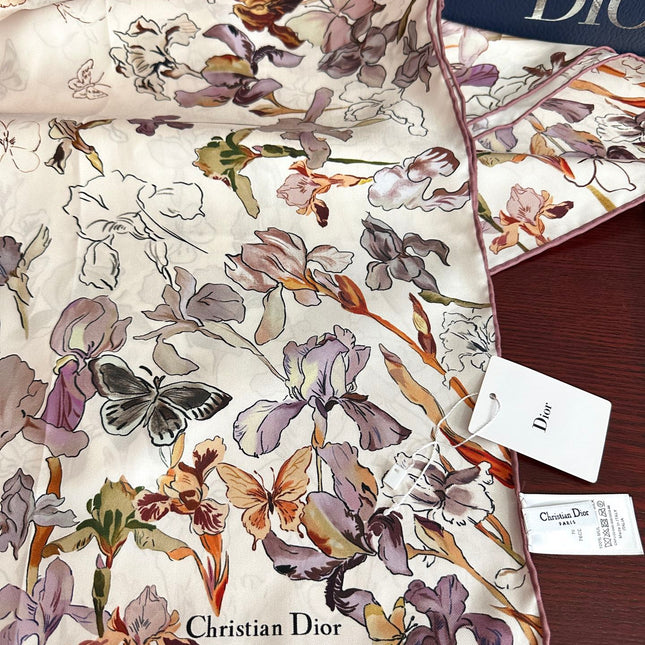 DIOR 26S SCARF 90CM IN SILK 304666