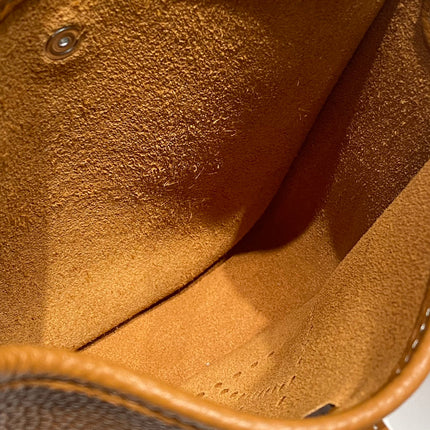MINI NEO 18 EVELYNE BAG IN TAWNY BROWN GRAINED CALFSKIN