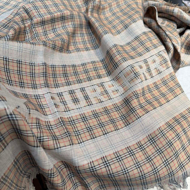 BURBERRY 26S SCARF 130CM IN CASHMERE 215168