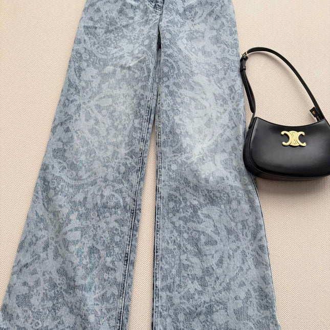 LV 26S PATTERNED JEANS STYLE 174
