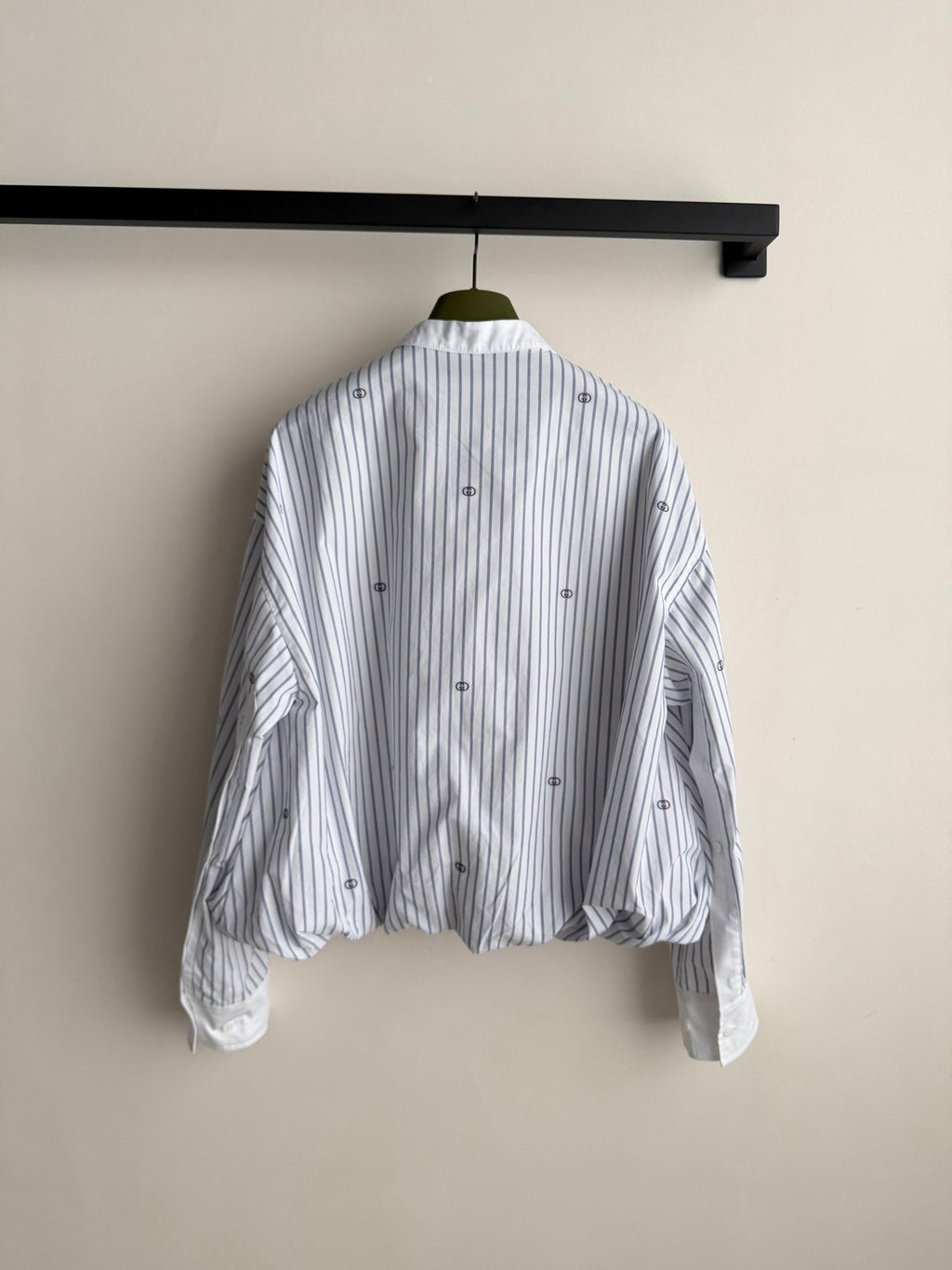 GUCCI 26S MANDARIN COLLAR SHIRT 324