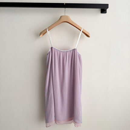 MIUMIU 26S CHIFFON CAMI TOP 1193