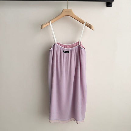 MIUMIU 26S CHIFFON CAMI TOP 1193